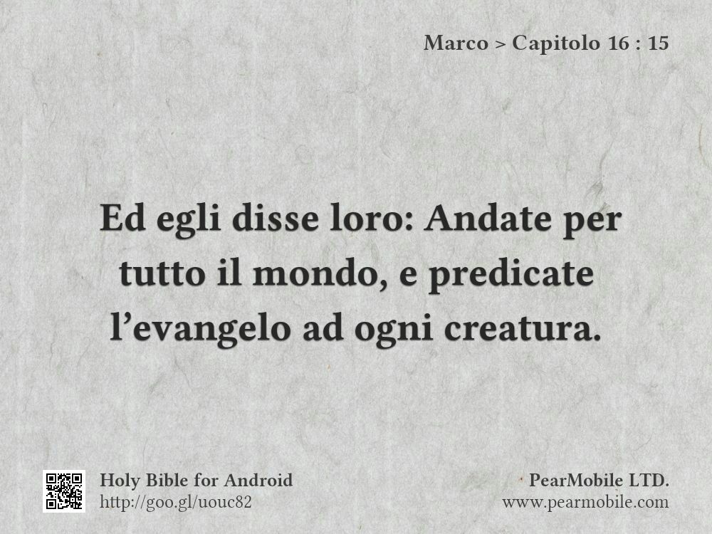 Marco, Capitolo 16:15